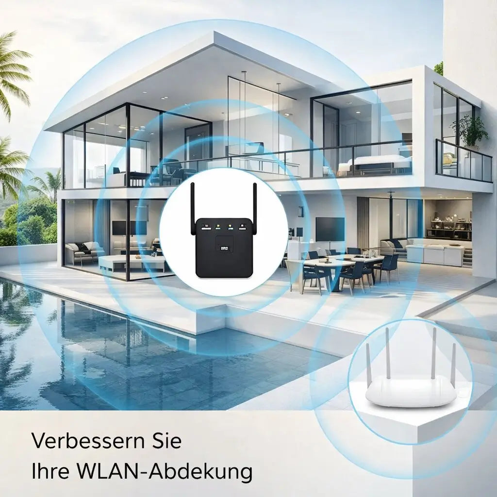 WLAN-Verstärker & Repeater | Signalverstärker für WLAN | Netzklar