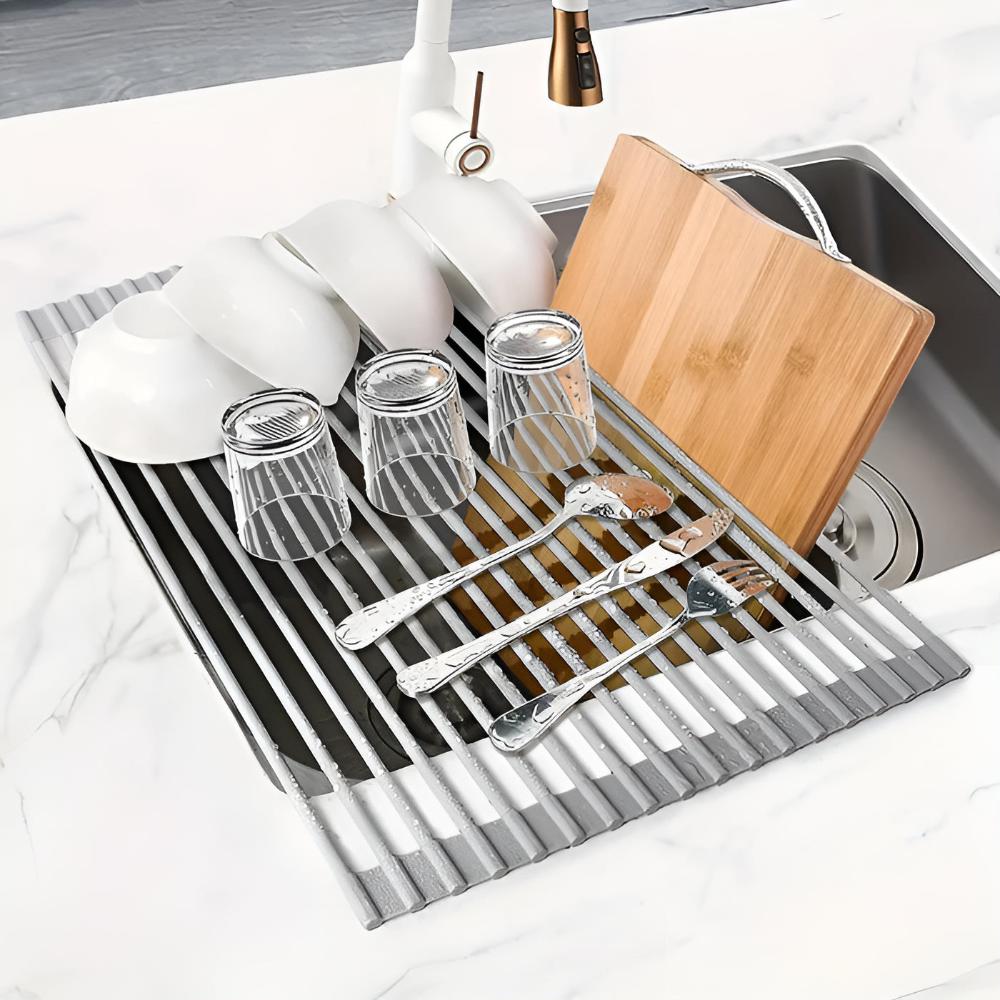 Stainless steel dish drying rack 