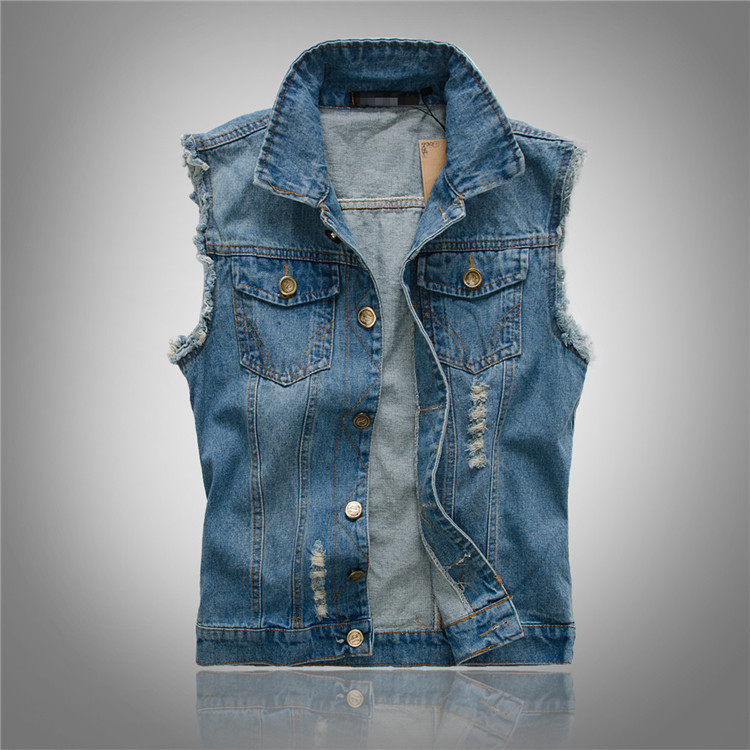 Stylische Denim-Weste für Herren