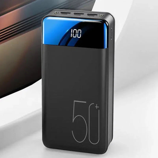 Voltaro Powerbank 50.000 mAh | Ultra-Schnellladen | Für Laptop, Tablet & Smartphone | Handlich & Extrem Leistungsstark