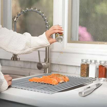 Stainless steel dish drying rack 