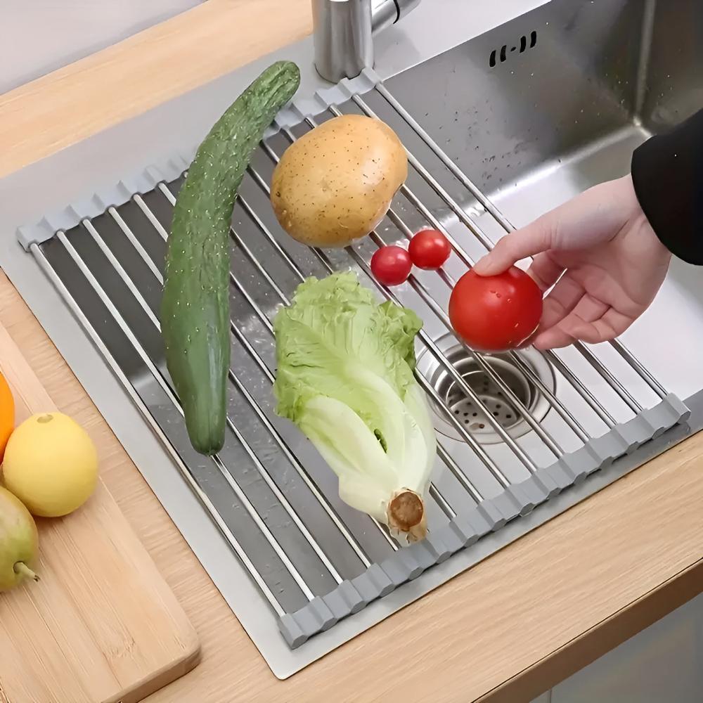 Stainless steel dish drying rack 