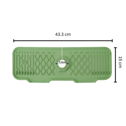 Aqua Slope Gummi Wasserhahn Spülmatte