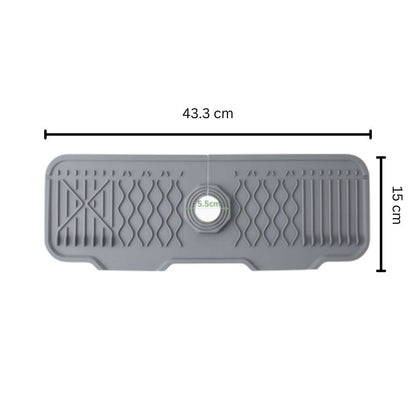 Aqua Slope Gummi Wasserhahn Spülmatte