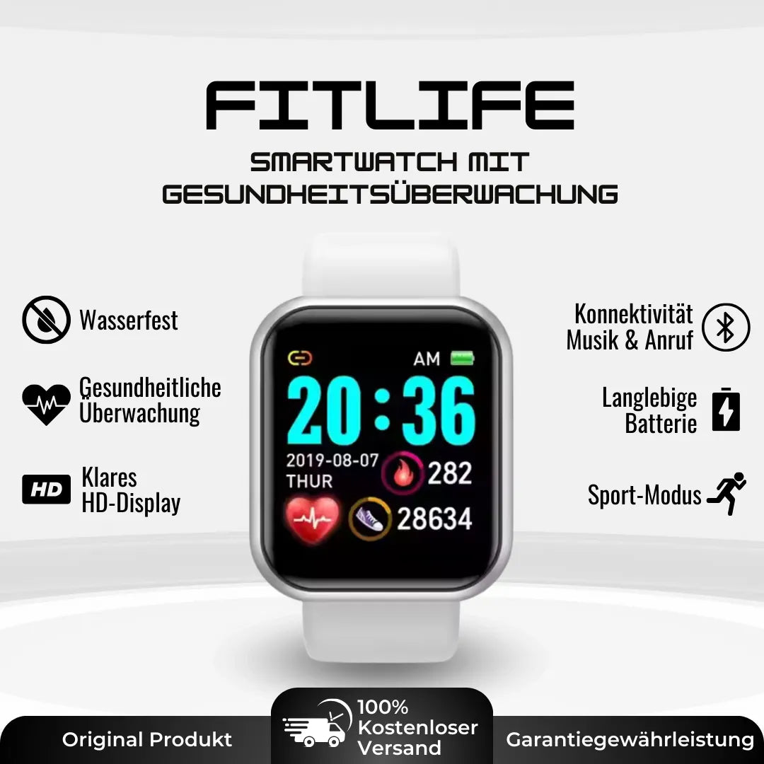 FitLife - Gesundheits- und Fitness-Smartwatch (2025)