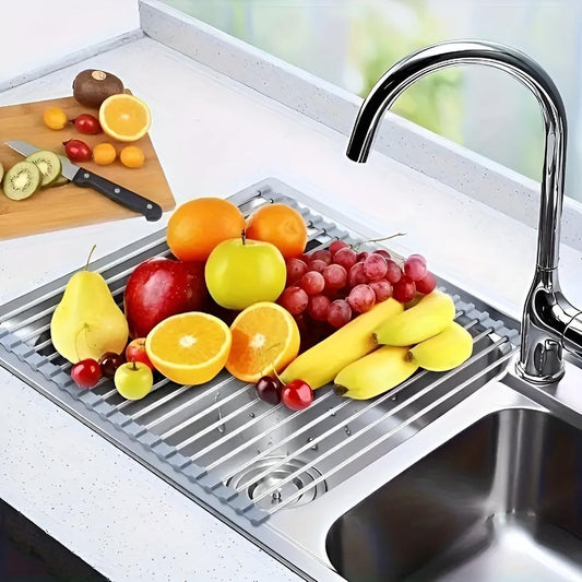 Stainless steel dish drying rack 
