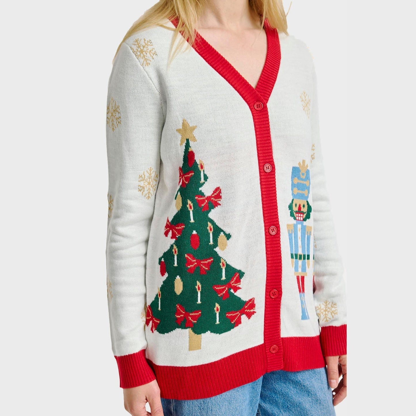 Der Nussknacker Weihnachts-Cardigan – Damen