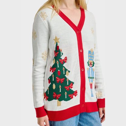 Der Nussknacker Weihnachts-Cardigan – Damen