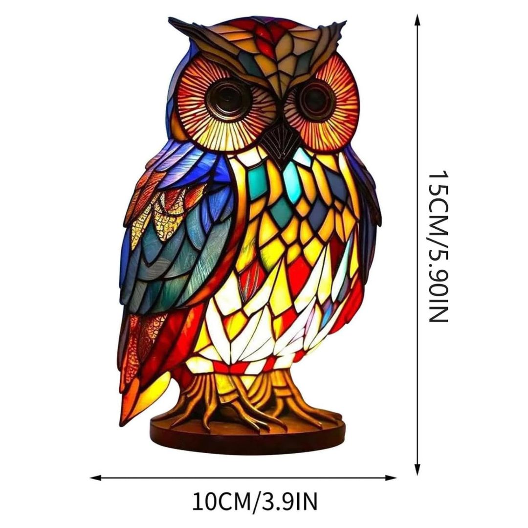 GlowOwl - handgefertigte Lampe, die Herzen zum Leuchten bringt