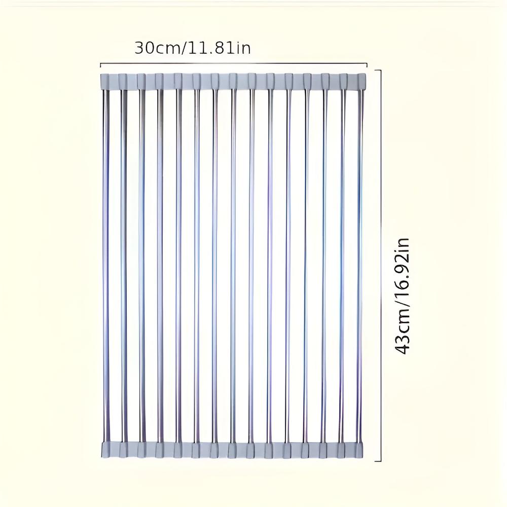 Stainless steel dish drying rack 