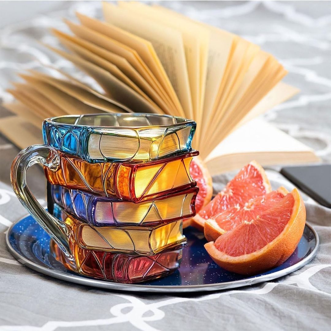 Handgemachte 3D Lese Freude Tasse - Original