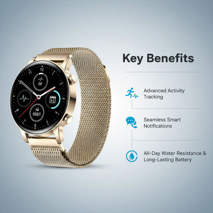 Women's Smartwatch - Health Monitoring - Message Notifications