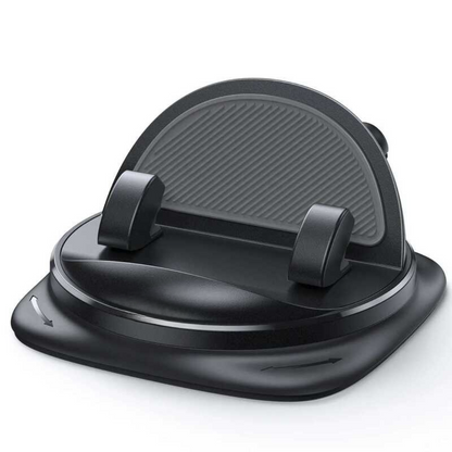 Rotating phone holder for the car