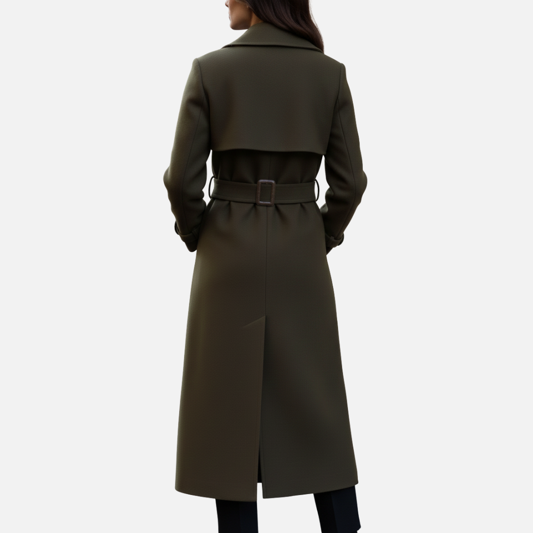 Doppelreihiger Trenchcoat für Damen - Frühlingsmantel