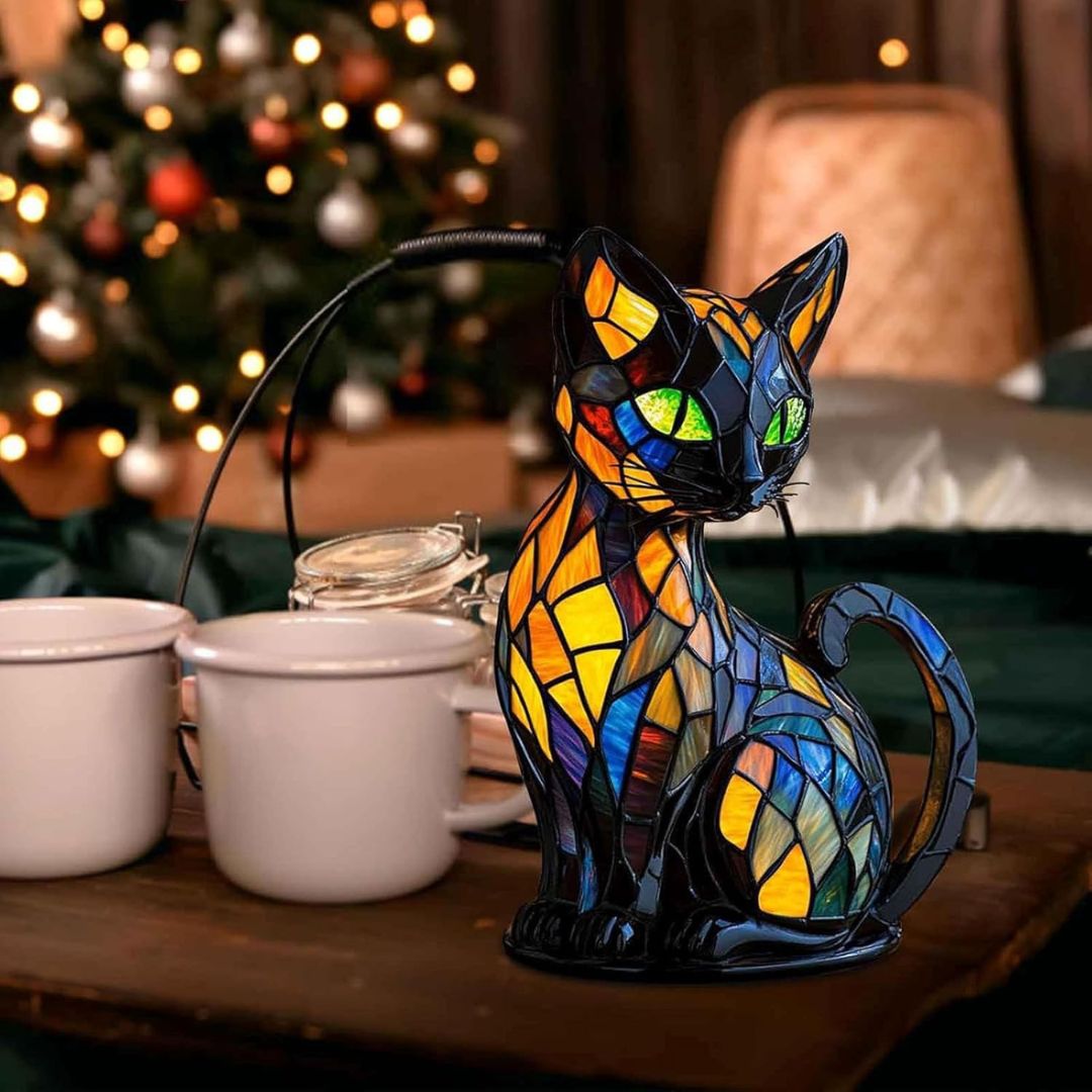 Glow Cat – handgefertigte Lampe, die Herzen zum Leuchten bringt