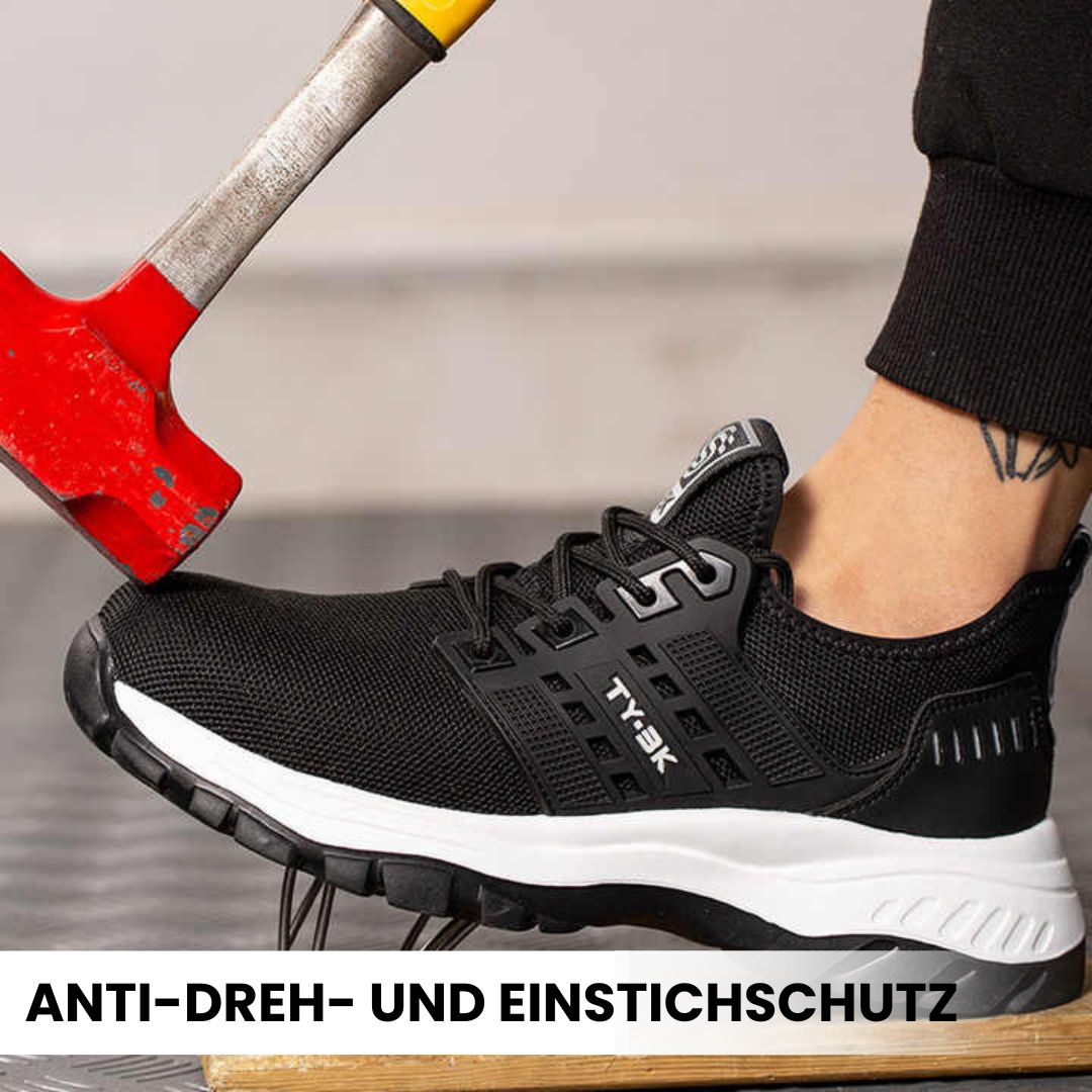 OrthoSafe - ergonomischer und schmerzlindernder Sicherheitsschuh - Zertifiziert nach EN ISO 20345