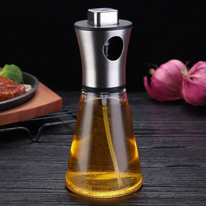 Stainless steel crystal oil sprayer