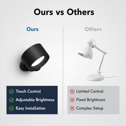 Touch-controlled lamp - Adjustable brightness - Mood light