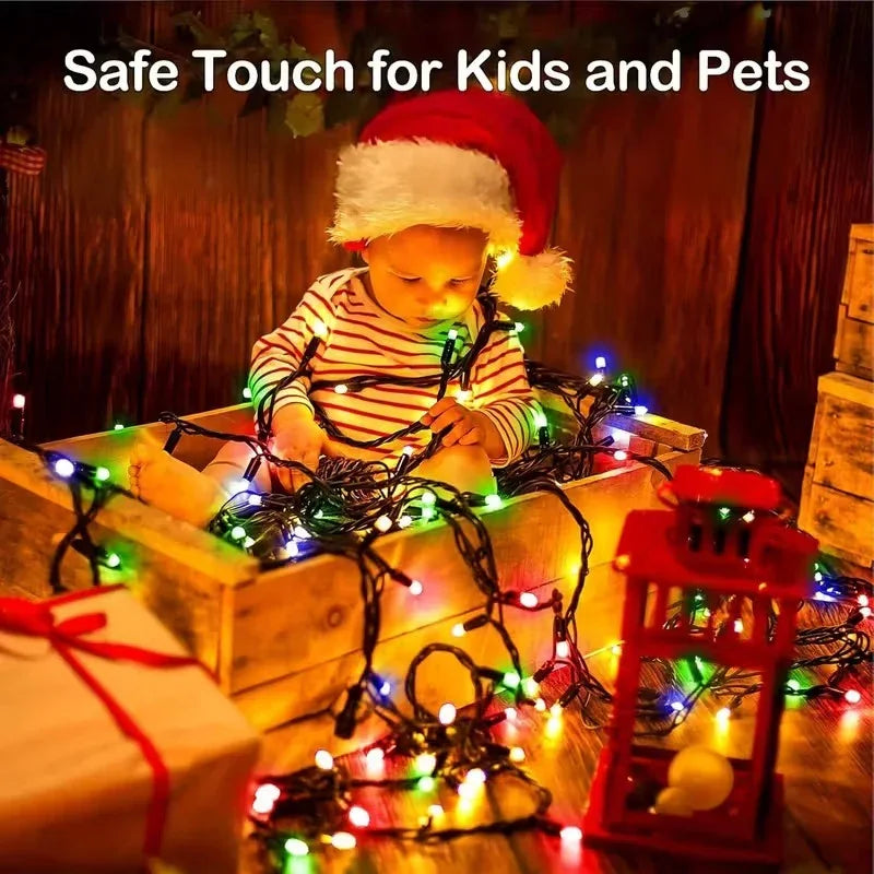 500 LED Außenlichter - Fernbedienung - Netzbetrieb