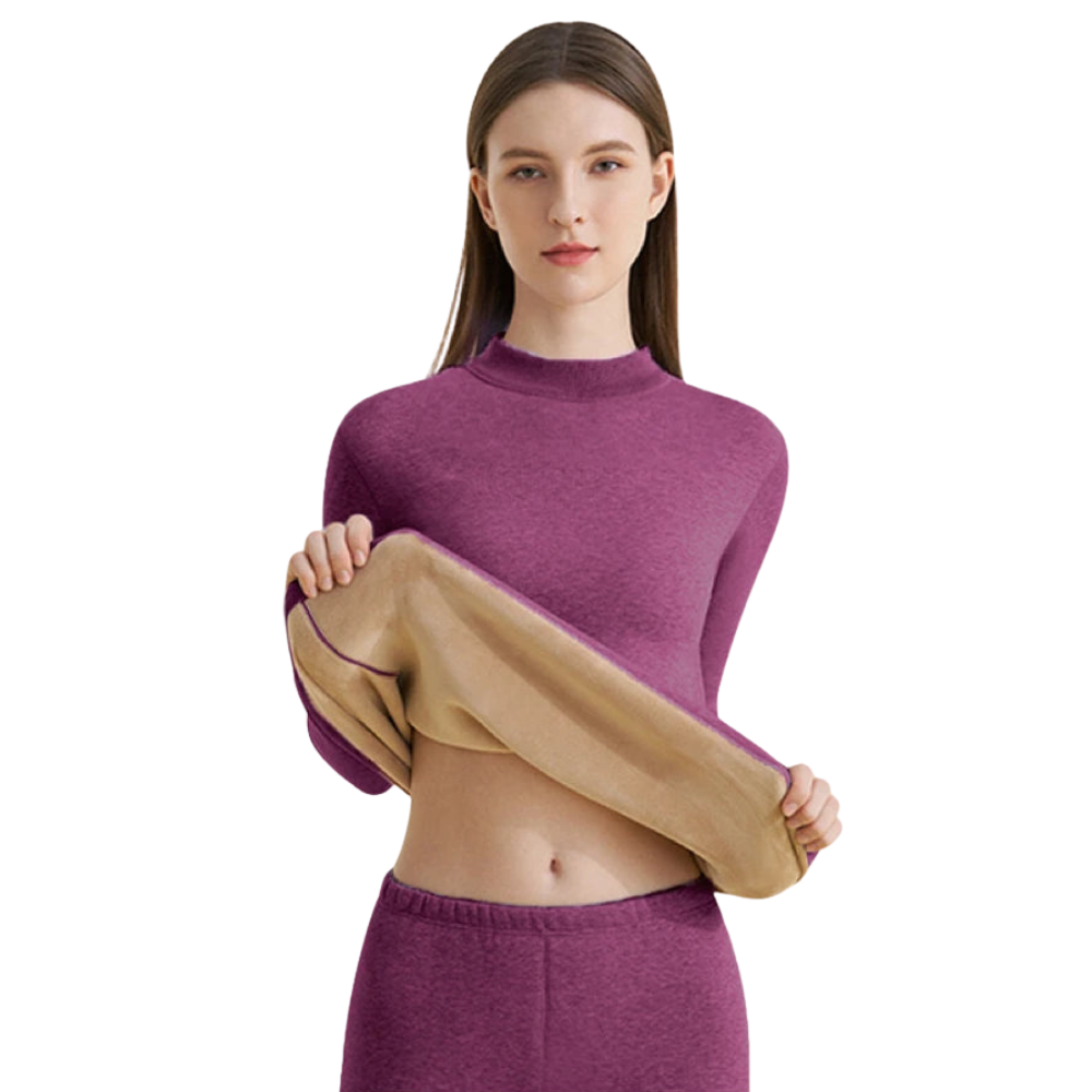 HeatLoom – Damen Thermounterwäsche Set Nahtlos & Extra Dick für den Winter