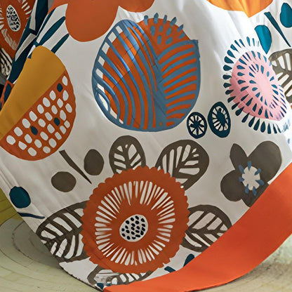 Boho Cartoon Blumen-Decke