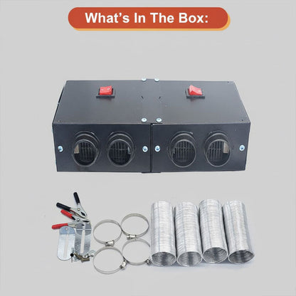 500W Autoheizgerät - Kompaktes Design - Schnelles Heizen