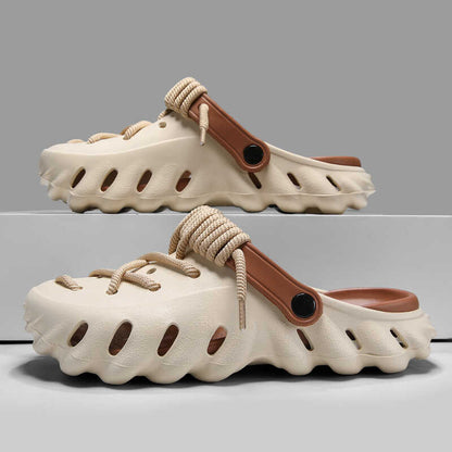 Clogs - Gummi - Chunky - Slip-On Sandalen - Herrenschuhe