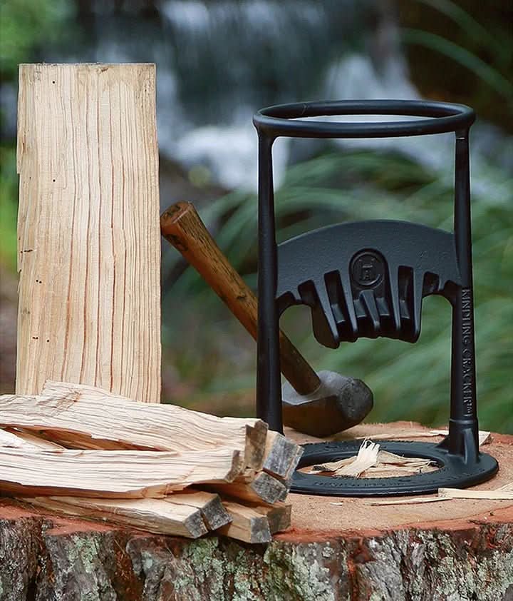 WOODCRACK – Sicherer & müheloser Holzspalter für Kamin und im Freien