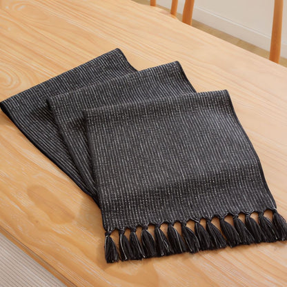 Boho woven table runner