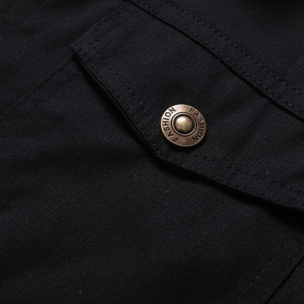 Winterjacke - Kurz - Mit Fleece-Futter - Sherpa-Futter Jacke - Herren Winterjacke