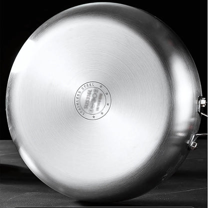 Stainless steel titanium pan