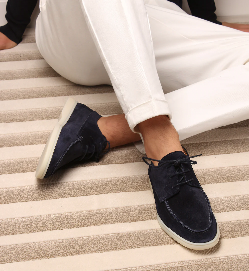 Marco | Herren Wildleder Schnürloafer Schuhe