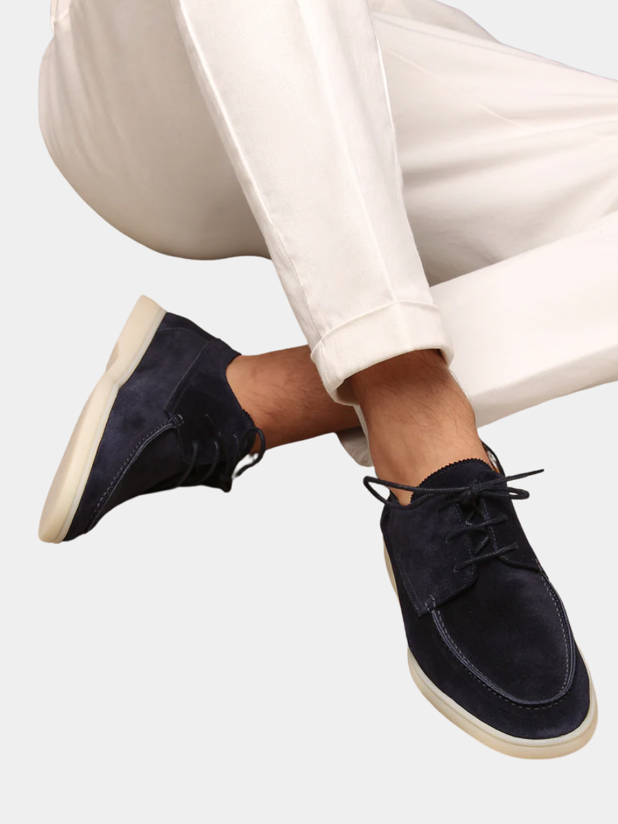 Marco | Herren Wildleder Schnürloafer Schuhe