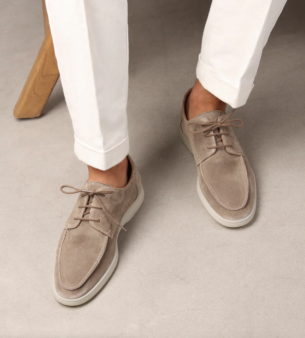 Marco | Herren Wildleder Schnürloafer Schuhe