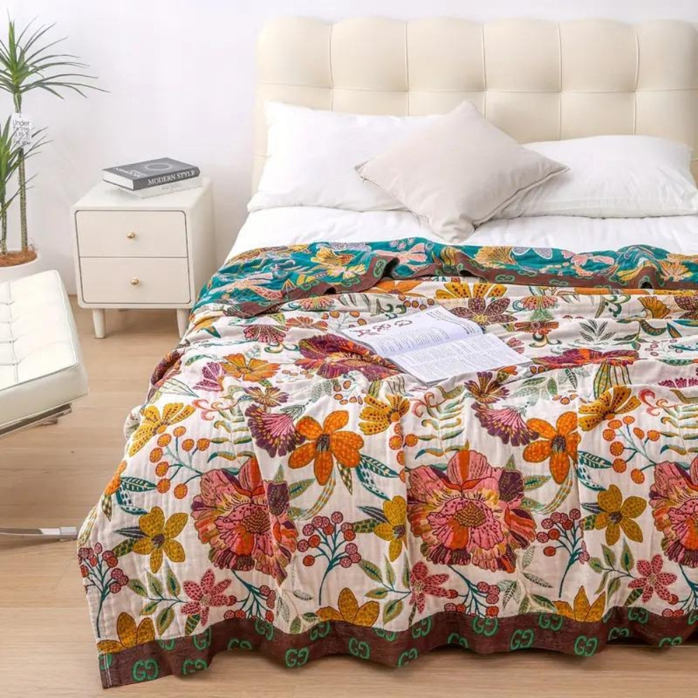 Charm Floral Blanket