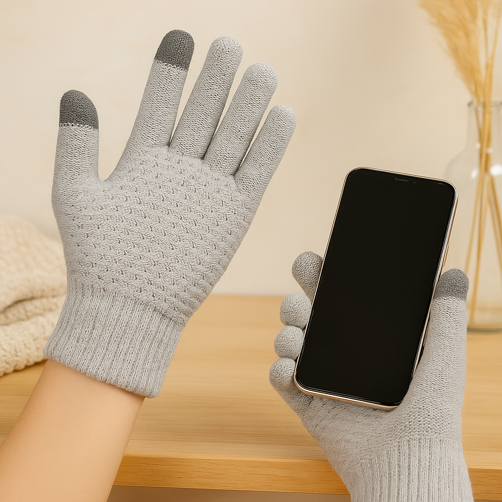 Touchscreen-Handschuhe | Unisex | Warm | Winterhandschuhe | Strickhandschuhe