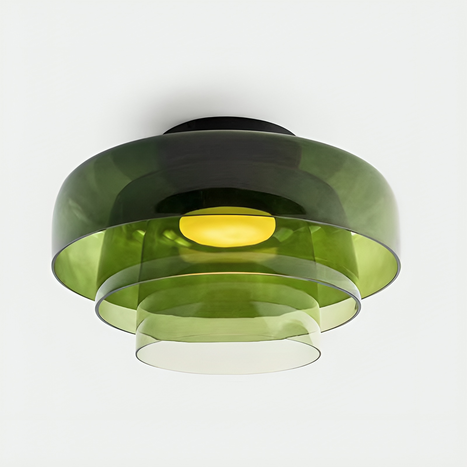 Nordic Bauhaus Glas Geschichtete Pendelleuchte
