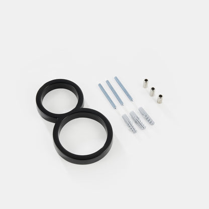 Trilo - Stilvolle Hausnummer aus Zinklegierung mit schwebendem Design