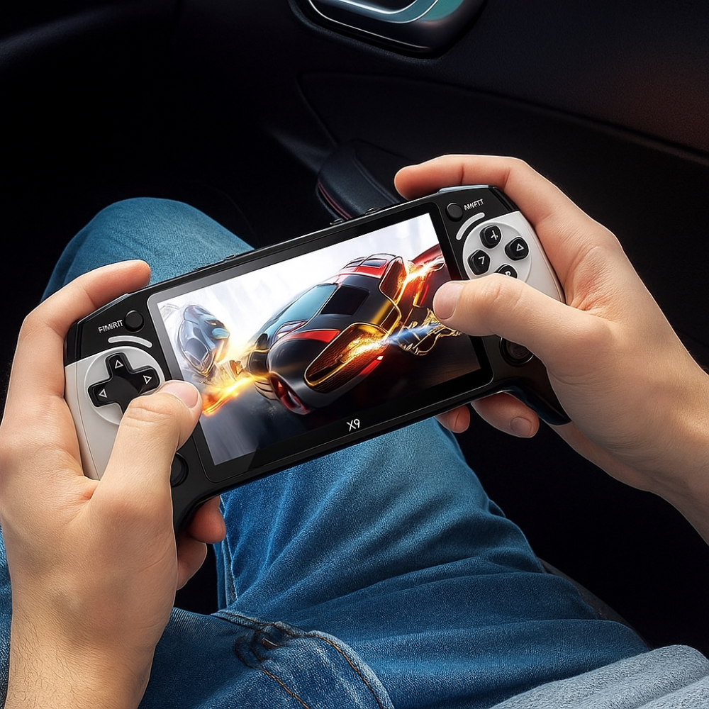 Handheld Retro-Spielkonsole, tragbarer Video-Player, integrierte Spiele