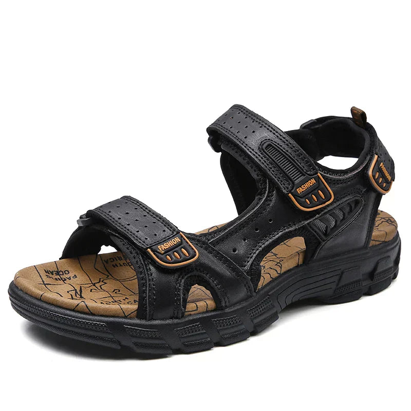 Wander Sandalen | Ergonomisch | Klettverschluss | Sport Sandalen | Herrensandalen