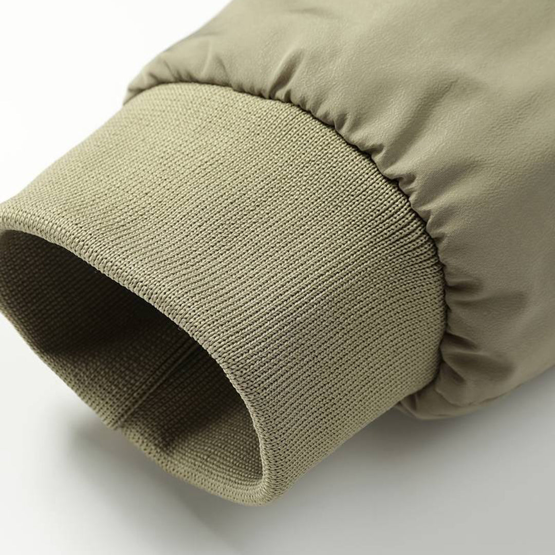 Winter Bomberjacke - Fleece-Futter - Reißverschluss - Winterjacke - Herren Bomberjacke