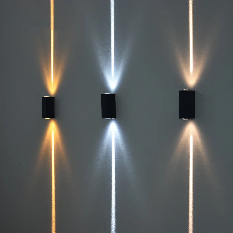 LED Außenwandleuchte Virelo Beam | IP65 wasserdicht | Aluminiumgehäuse | Für Garten, Terrasse & Fassade | 85–265 V