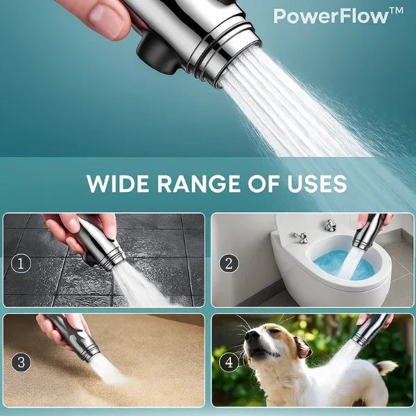 Hochdruck-Duschkopf - Filtersystem - Wassersparendes Design