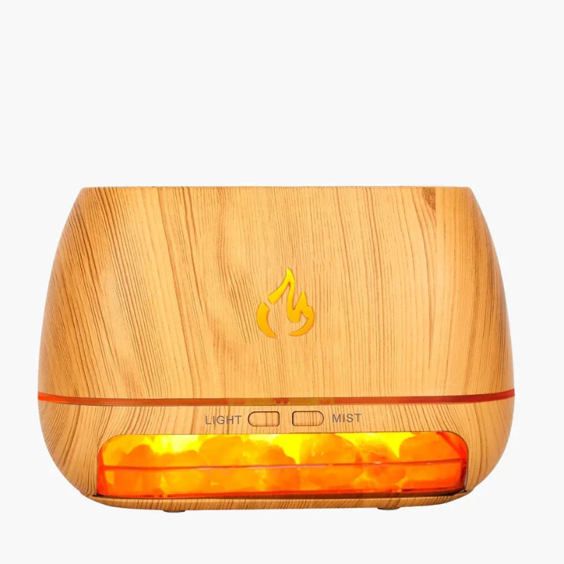 Himalaya-Salzlampe - USB betrieben - Kristall-Design