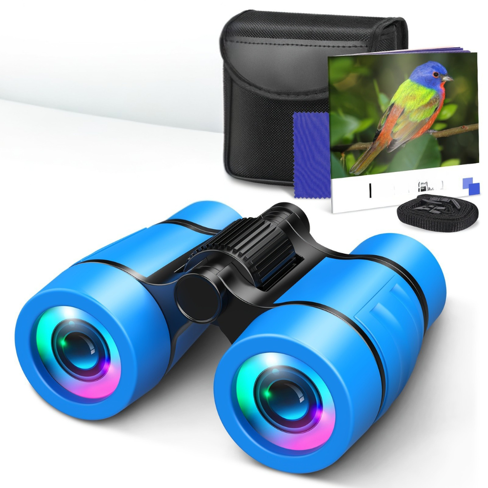 Fernglas-Set für Kinder, Outdoor-Abenteuer, Lernspielzeug, kompakt