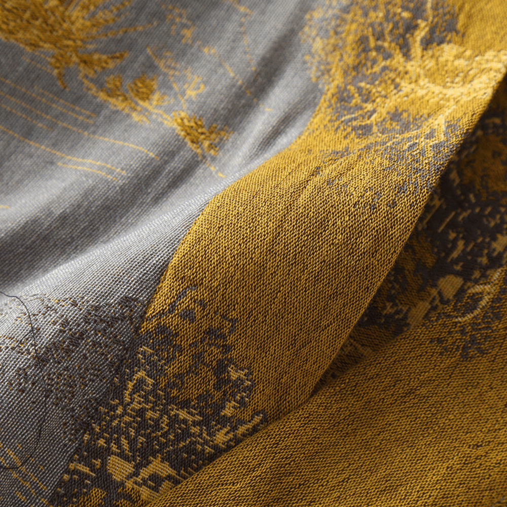 Kimono Baumwollgaze Bademantel – Retro-Bademantel im Unisex-Design
