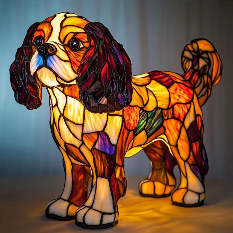 Licht Hund - Die handgefertigte Lampe, die Herzen zum Strahlen bringt