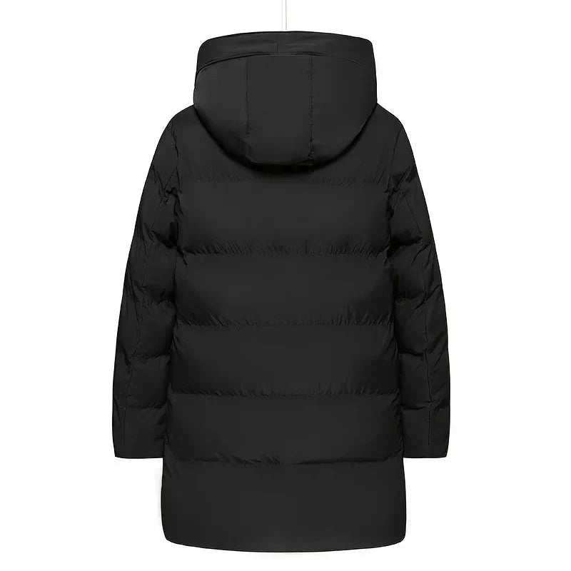 Pufferjacke | Gepolstert | Mit Kapuze | Daunenjacke | Herren Wintermantel