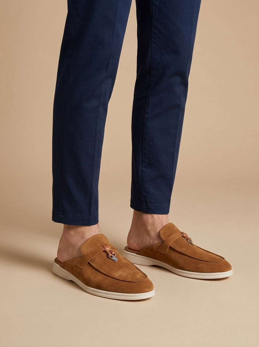 Lorenzo | Herren Wildleder Mules Slipper
