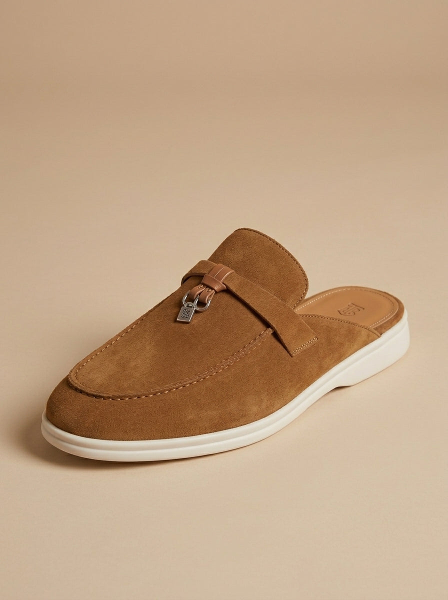 Lorenzo | Herren Wildleder Mules Slipper